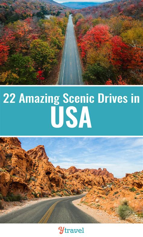 22 Of The Best Scenic Drives In The USA (adventure Awaits)