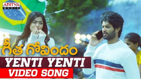 Yenti Yenti Full Video Song HD 1080P | Geetha Govindam Telugu Movie Geetha Govindam Video Songs ...