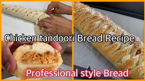 Chicken tandoori Bread Recipe - How to make Chicken tandoori Bread - Easy Bread Recipe - YouTube