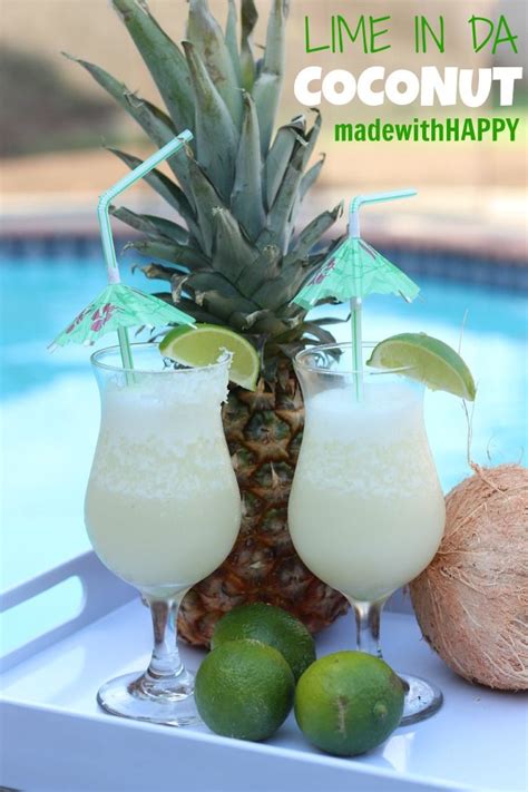 Lime in Da Coconut Recipe - made with HAPPY | Lime in da coconut recipe ...