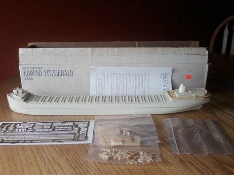 1/350 S.S. Edmund Fitzgerald 25" Resin Model Kit WITH Photo Etched Parts | #1814418920