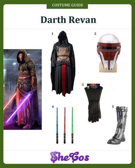 Your Darth Revan Costume Is Just Few Steps Away | SheCos Blog