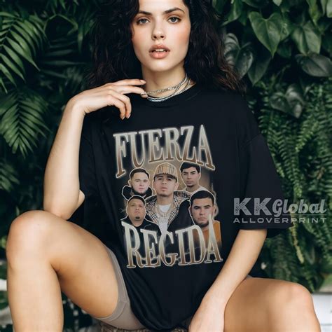 Fuerza Regida Merch Shirt Fuerza Regida Music Concert Shirt - Etsy