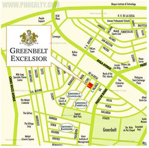 Greenbelt Mall Map