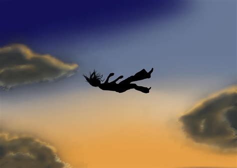 Falling Through the Sky by Aeylita-9 on DeviantArt