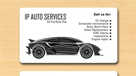 Get Your Wheels Turning: Innovative Body Shop Business Card Ideas - ⚡️ZAPPED