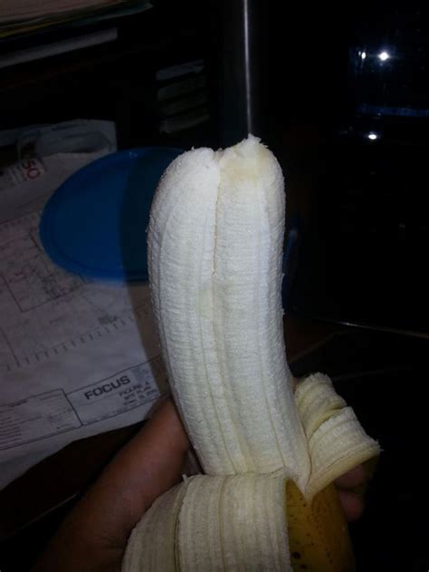 Bought the biggest banana I have ever seen, opened it up to find this ...