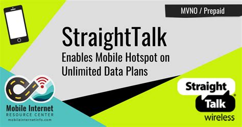 StraightTalk Enables Mobile Hotspot on Unlimited Data Plans - Mobile ...