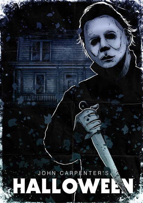 Michael Myers Halloween Poster by liquid-venom on DeviantArt