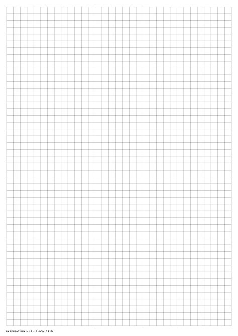 Printable Graph / Grid Paper PDF Templates - Inspiration Hut | Printable graph paper, Grid paper ...