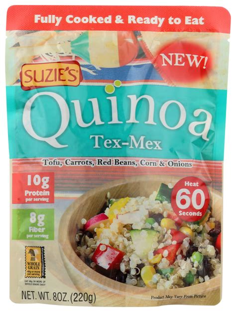 Suzie'S Quinoa Ready To Eat Tex Mex, 8 Oz - Walmart.com - Walmart.com