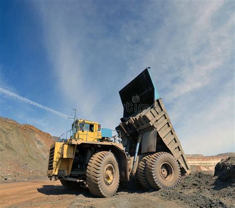 Unloading truck stock photo. Image of open, metal, technics - 19484018