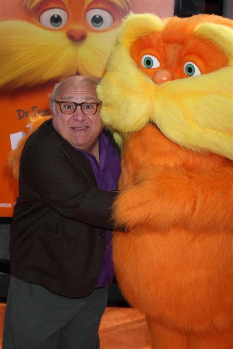 LOS ANGELES, FEB 19 - Danny DeVito, Lorax arrives at the Lorax Premiere ...