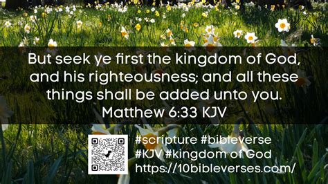 Kingdom of God Verses in the Bible