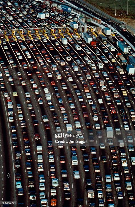 Aerial View Of A Traffic Jam High-Res Stock Photo - Getty Images