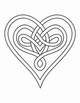 Free Printable Heart Coloring Pages sketch template