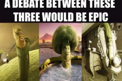 a debate between these three would be epic | Broccoli In Hot Tub | Know ...