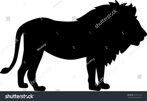 Gallery For > Standing Lion Silhouette Clip Art