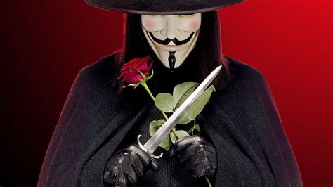 V for Vendetta Character 1920 x 1080 HDTV 1080p Wallpaper