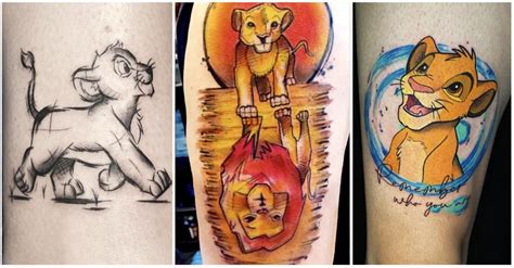 Mufasa And Simba Tattoos