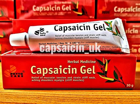 Capsaicin Gel Rheumatoid Arthritis Osteoarthritis Capsicum Pain UK LOCATION 8853433000190 | eBay