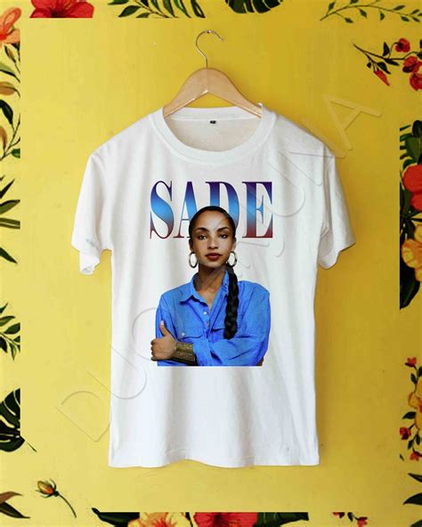 SADE ADU Merch Tour Black Color Vtg Design Tshirt Hip Hop New Rare Size S 2XL - Etsy