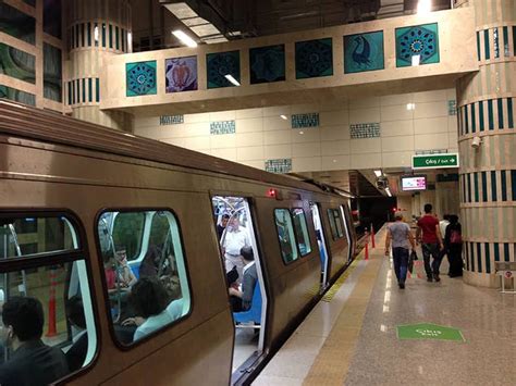 Main Istanbul Metro, Tram and Funicular Lines for Tourists