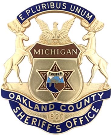 Oakland County Sheriff's Office Shield