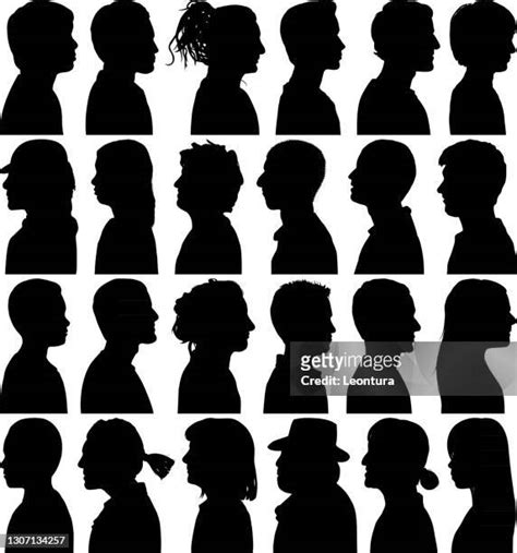 Young Man Side Profile Silhouette Photos and Premium High Res Pictures - Getty Images