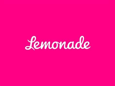 Lemonade Logo by Lemonade on Dribbble