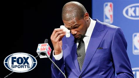 Emotional Kevin Durant accepts NBA MVP - YouTube