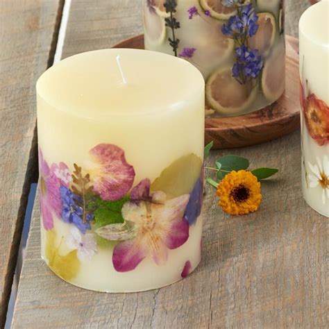 Decorative Violet-Scented Candle | White Flower Farm