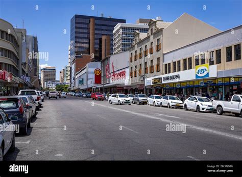 City Center of Windhoek. Windhoek is the capital and the largest city ...