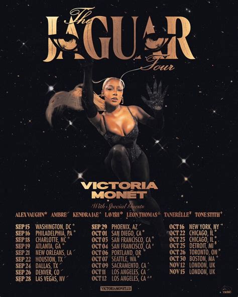 Victoria Monét Announces 'The Jaguar Tour' Dates