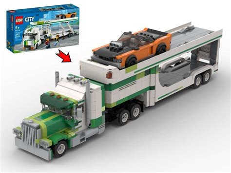 LEGO MOC Car Transporter by IBrickedItUp | Rebrickable - Build with LEGO