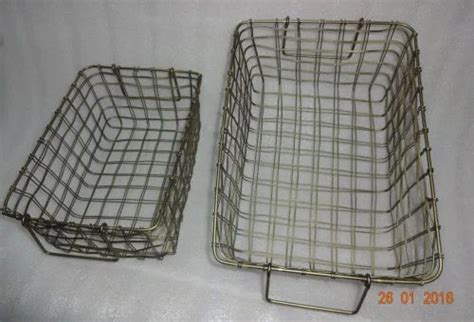 Powder Coated Brown Wire Basket, For Kitchen, Assorted at best price in Moradabad