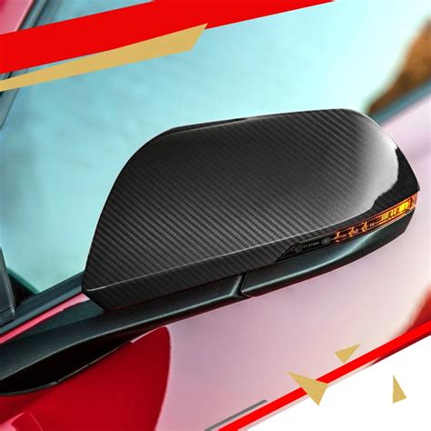 Aliexpress.com : Buy Carbon Fiber Side Mirror Cover Cap For Ford ...