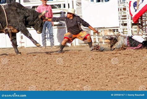 Rodeo Bull Riding editorial photography. Image of athlete - 20958167