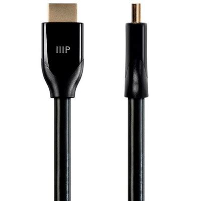 Monoprice Hdmi Cable - 10 Feet - Black | Certified Premium, High Speed ...