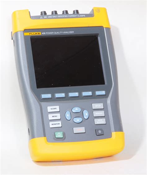 Fluke 435 Power Quality Analyzer with AC adapter – Broken | Monkee Deals!