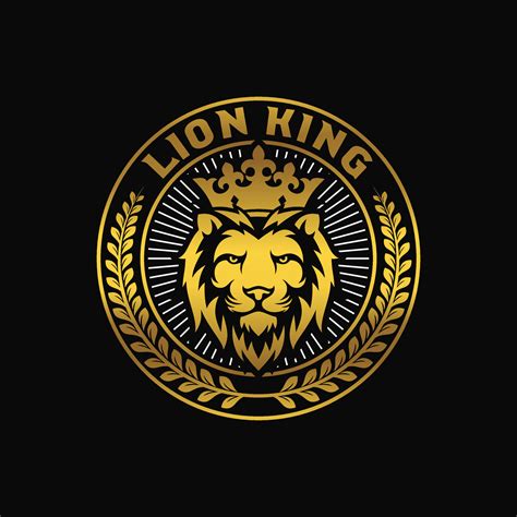 Luxury Golden Royal Lion King logo design inspiration 6735570 Vector Art at Vecteezy