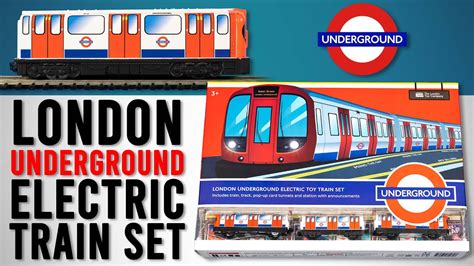 Cheap London Underground Electric Train Set | Unboxing & Review - YouTube