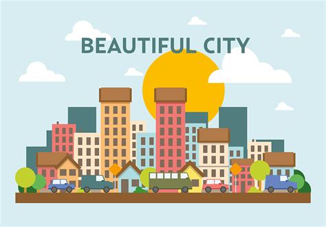 Free Vector Cityscape 118983 Vector Art at Vecteezy