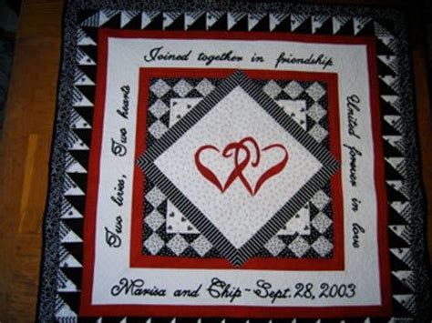 Items similar to Wedding Quilt on Etsy | Quilt labels, Book quilt, Signature quilts