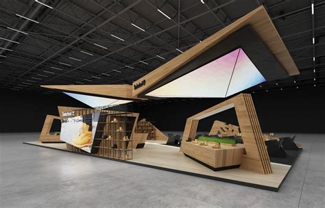 Exhibition stand design concept of Timberland from GM stand design ...