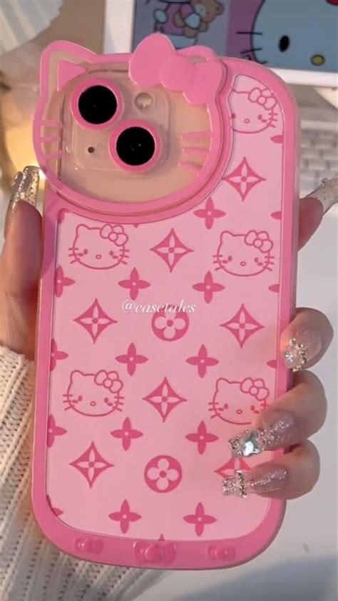 Hello Kitty LV Pattern iPhone Case