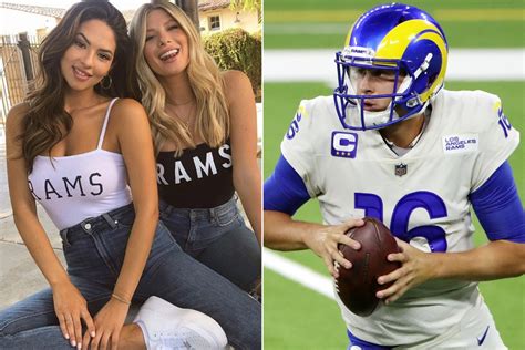 Jared Goff's model girlfriend celebrates Rams' NFL Week 1 win