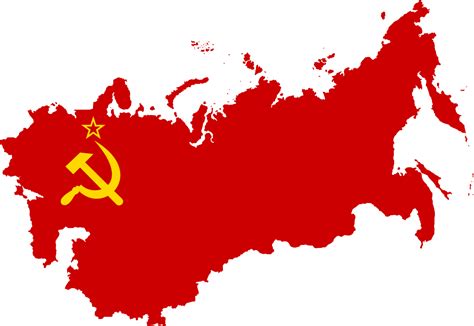 Flag map of the Soviet Union : r/MapPorn