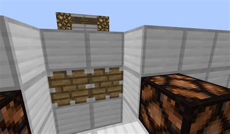 Piston elevator Minecraft Project