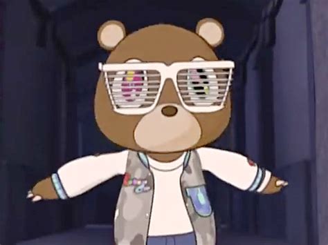 Kanye West Graduation Bear